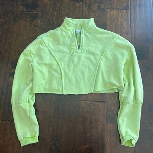 Out From Under Cropped Zip-Up